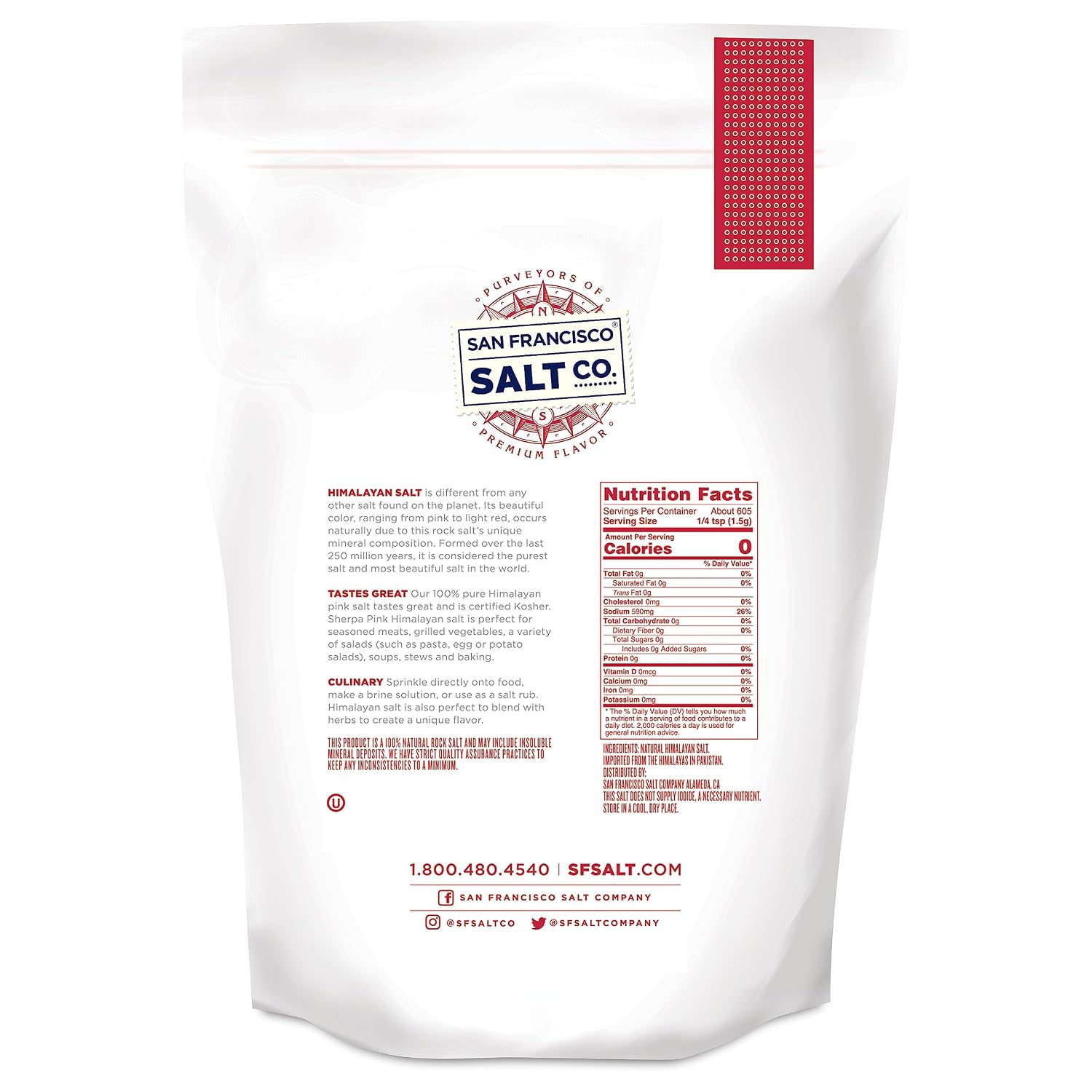 Sherpa Pink Himalayan Salt – Coarse Grain