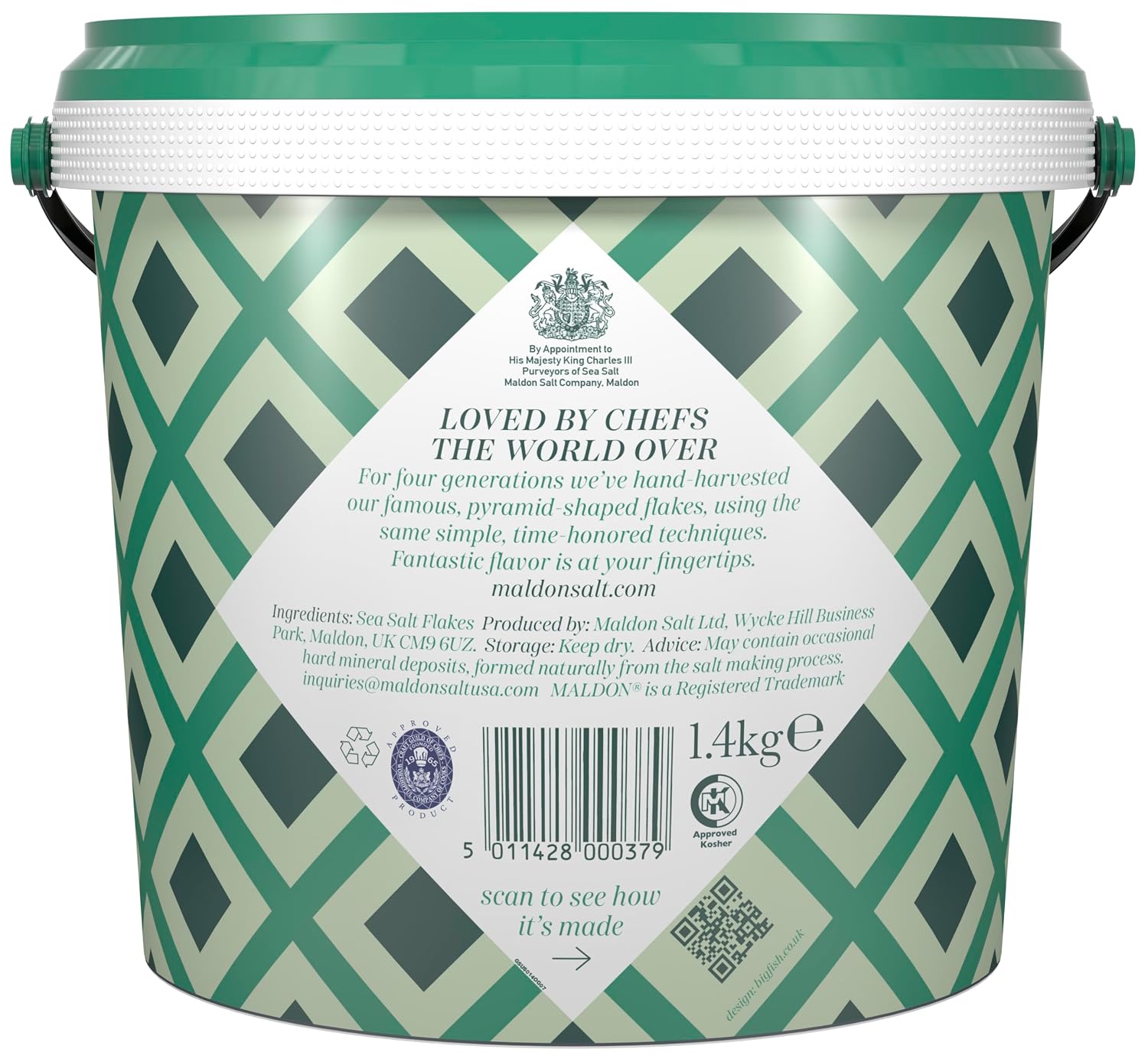 Maldon - Sea Salt Flakes Tub